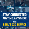 BSNL launches India’s first satellite-to-device service: DoT