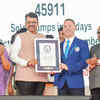 Maharashtra’s massive solar pump rollout earns Guinness World Record