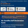 Govt launches Air Suvidha 2.0 portal for mandatory Ebola screening of international travellers