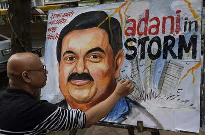 india s adani denies rise due to modi as shares fall again