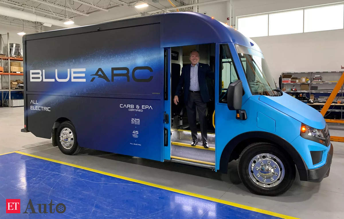 Shyft Group's new Blue Arc launching medium-duty electric vans, trucks, ET Auto