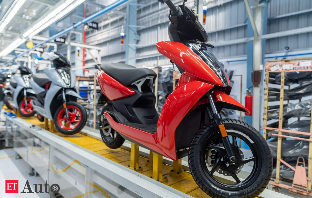 Ather Energy’s losses swell 2.5 times to reach INR 865 cr in FY23 – ET Auto