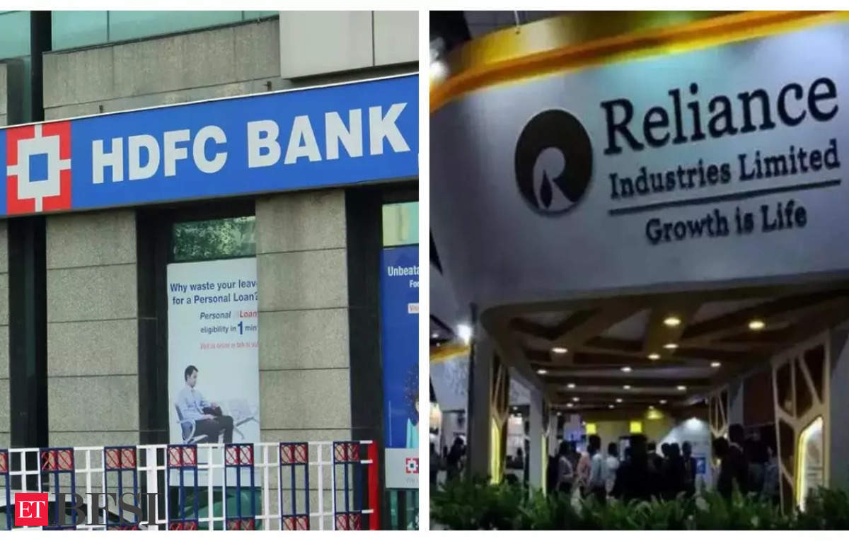 8 Of Top 10 Firms Lose Rs 228 Lakh Crore In Mcap Hdfc Bank Reliance Biggest Laggards Et Bfsi 9016