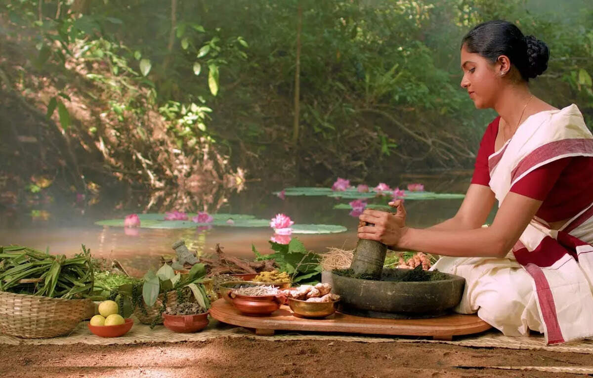 Traditional Ayurvedic herbal preparation