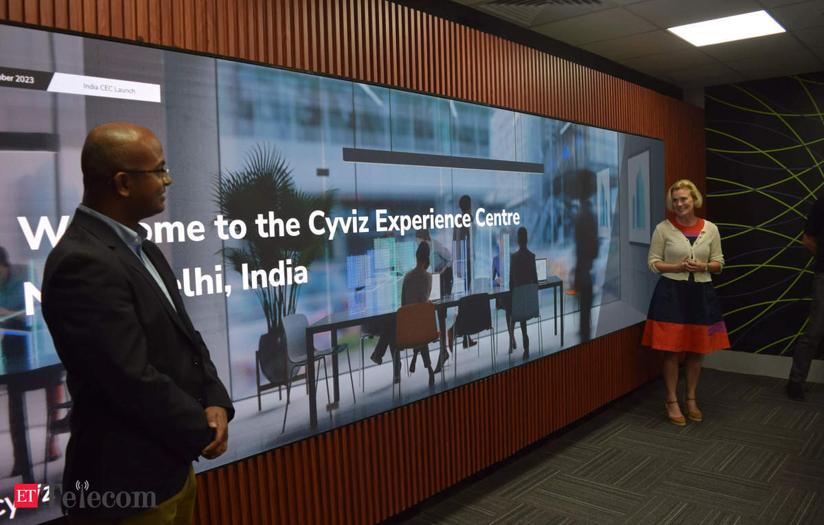 Norske Cyviz åpner nytt opplevelsessenter i India, Telecom News, ET Telecom