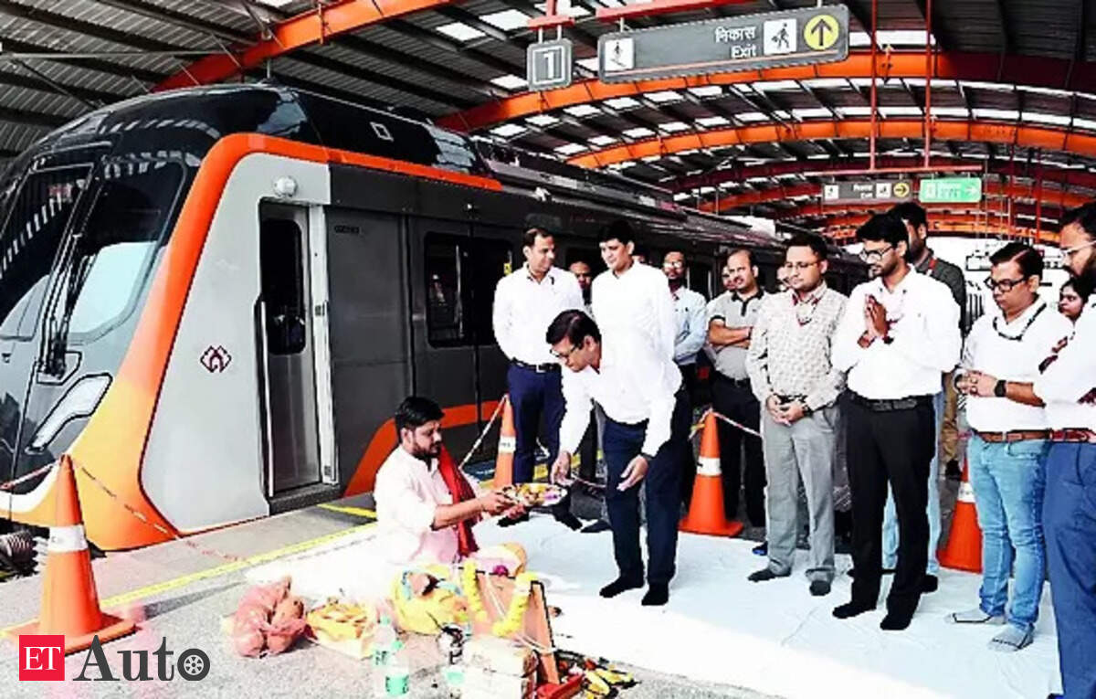 Automatic Operation Mode In Metro: Priority Corridor Metro Trains To Now Run On Automatic Operation Mode, ET Auto - Vimarsana News