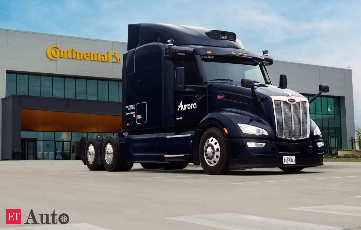 Continental and Aurora finalize design of scalable autonomous trucking system – ET Auto