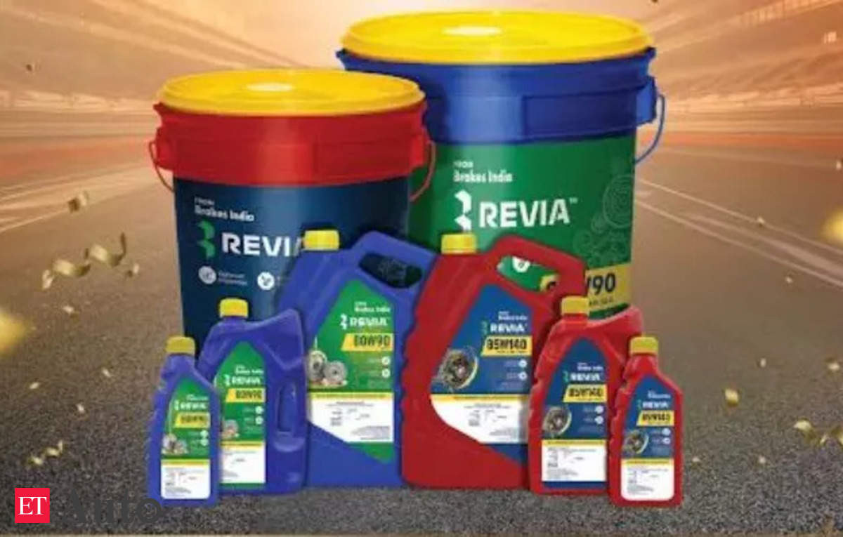 Brakes India introduces gear and transmission oil under Revia brand – ET Auto