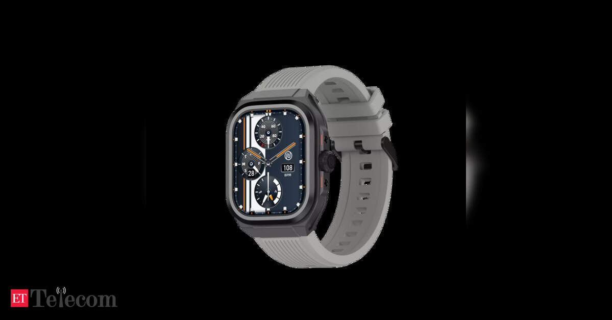 Noise launches ColorFit Thrill smartwatch in India at Rs 2,999, ETTelecom