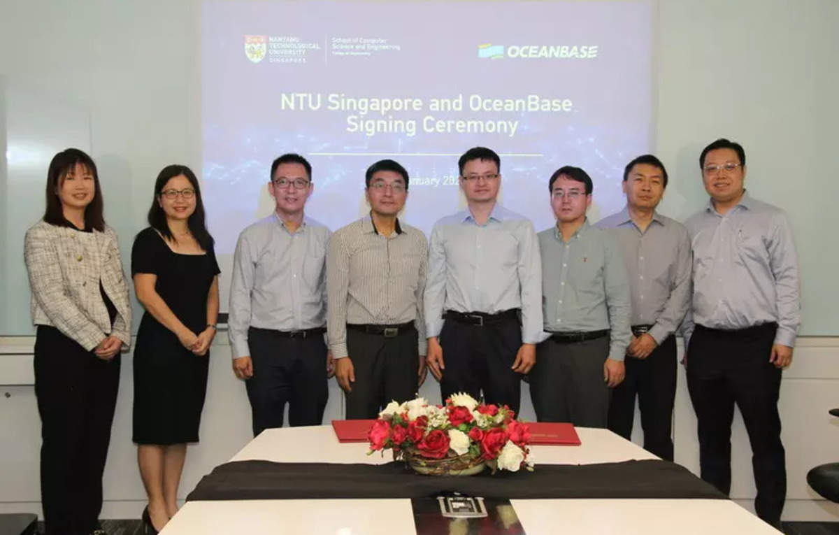 OceanBase inks agreement with NTU Singapore in database optimisation and green computing advancements, ETCIO SEA