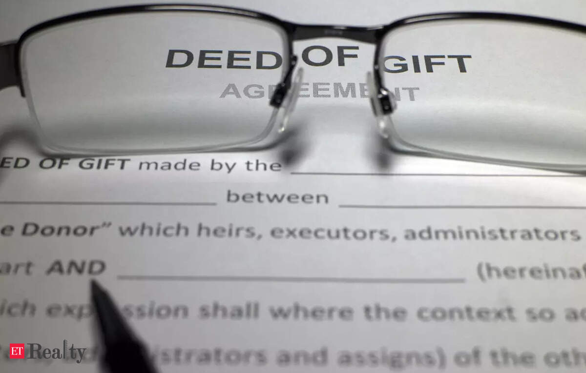 Stamp Duty Sop For Property Transfer Through Gift Deeds, Real Estate News, ET RealEstate - Vimarsana News