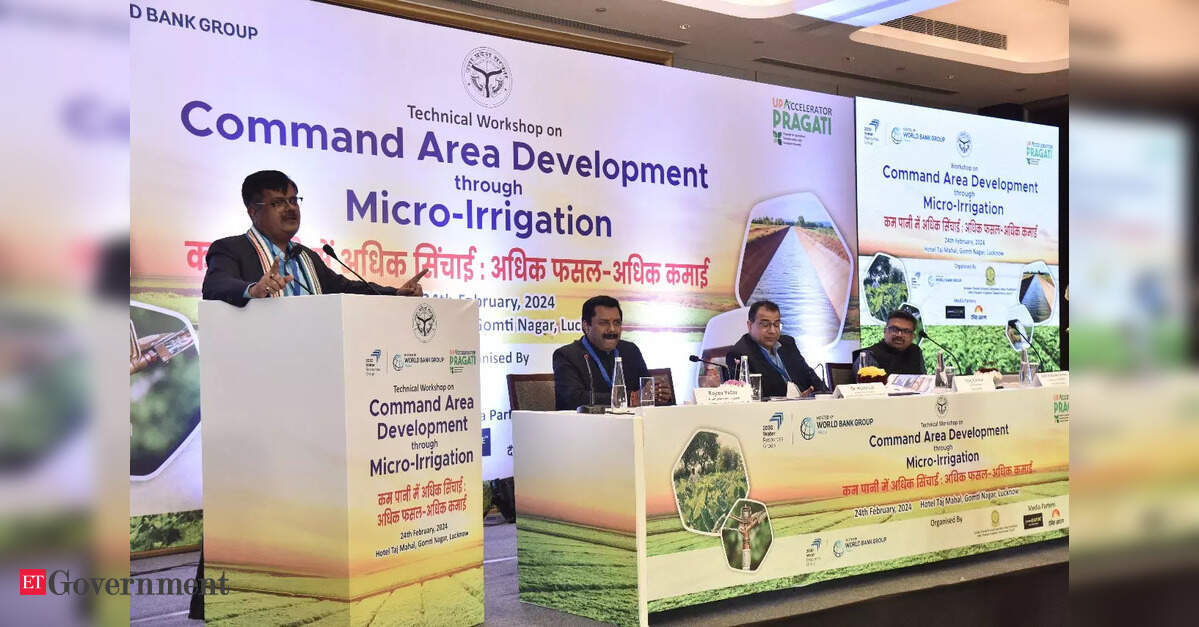 Uttar Pradesh: Workshop on Command Area Development through Micro ...