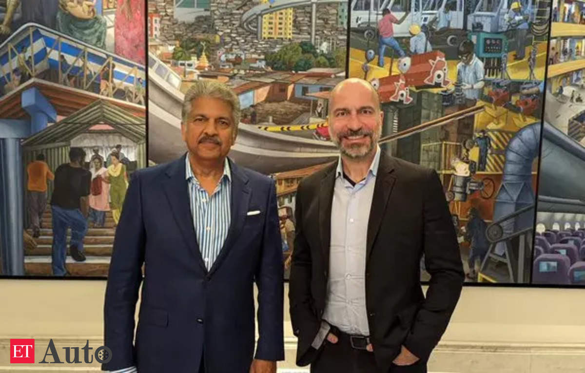 Anand Mahindra makes a confession after meeting Uber CEO Dara Khosrowshahi for second time – ET Auto