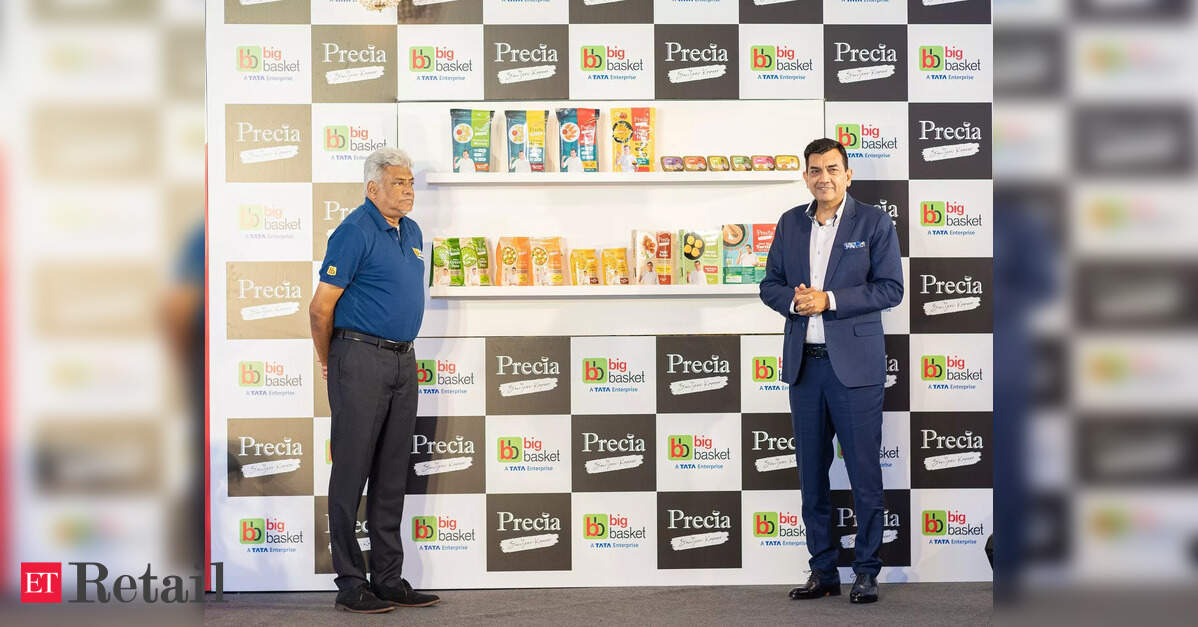 Big Basket: BigBasket launches frozen foods brand Precia with Sanjeev ...