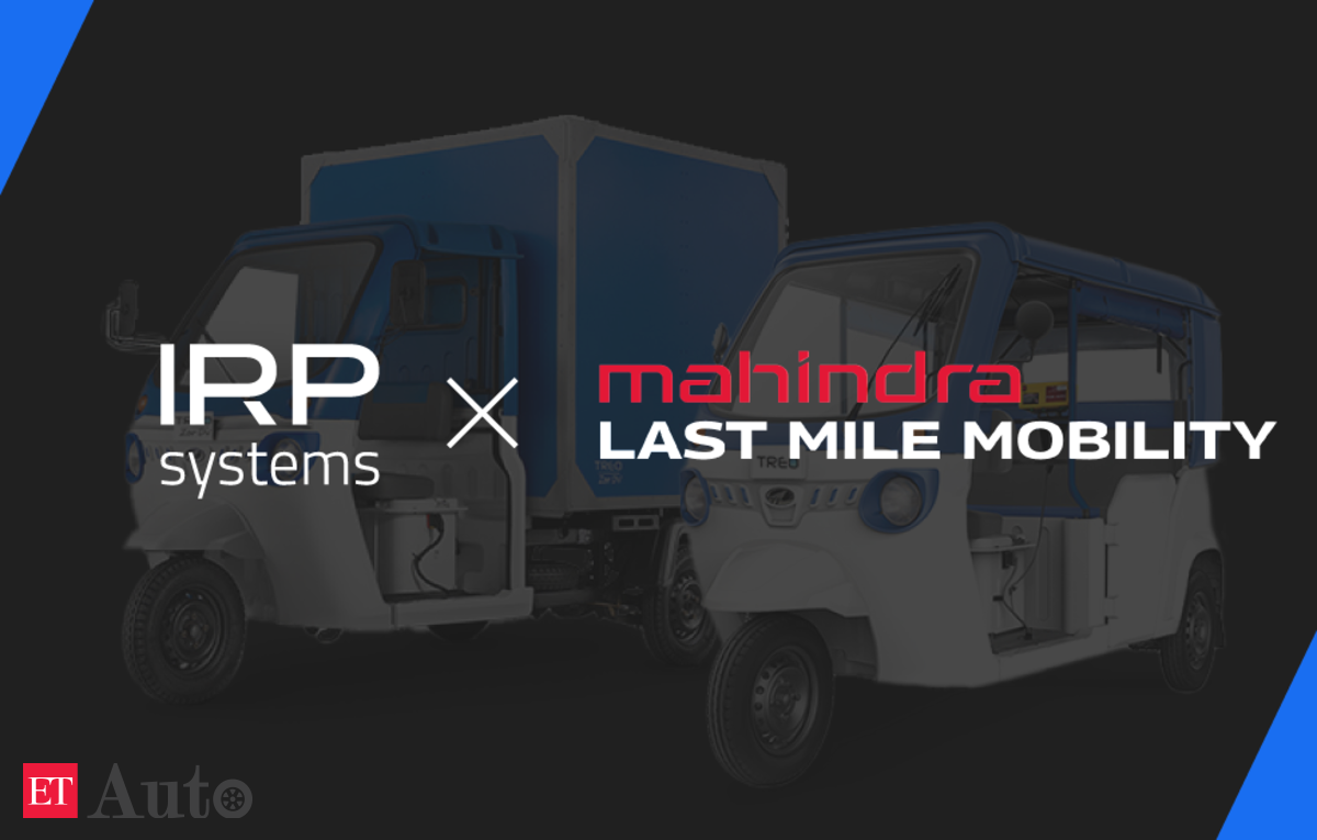 IRP to supply E3W motor controllers to Mahindra Last Mile Mobility – ET Auto