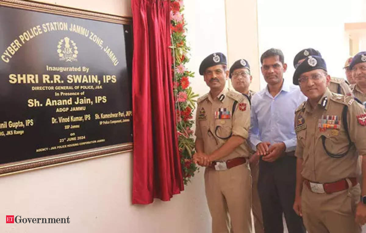 J-K DGP inaugurates new building of cyber police station at Jammu’s Bagh-e-Bahu – ET Government
