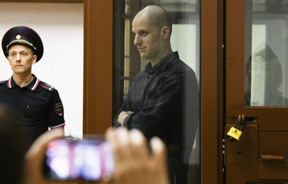 A US journalist goes on trial in Russia on espionage charges that he ...