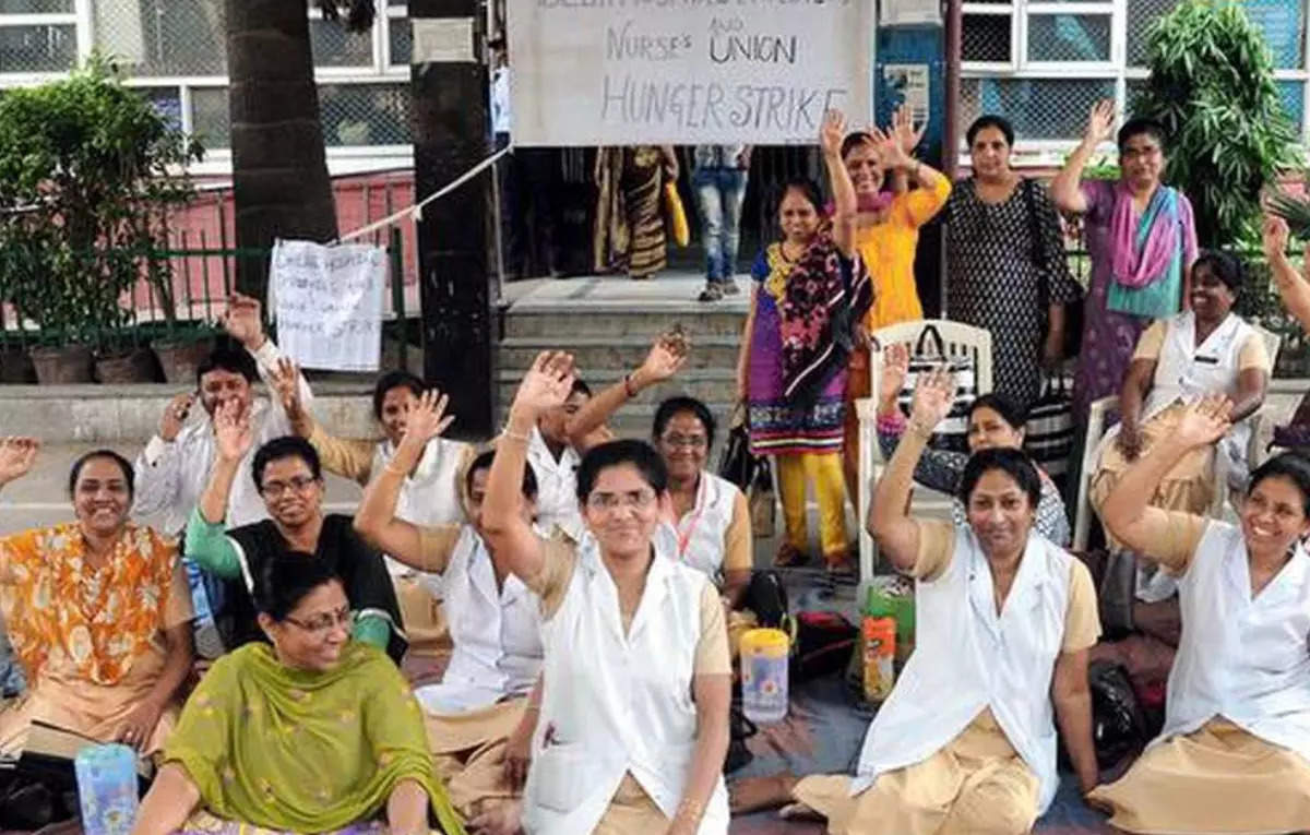Strike at Guru Teg Bahadur Hospital leaves patients and families in distress, ET HealthWorld