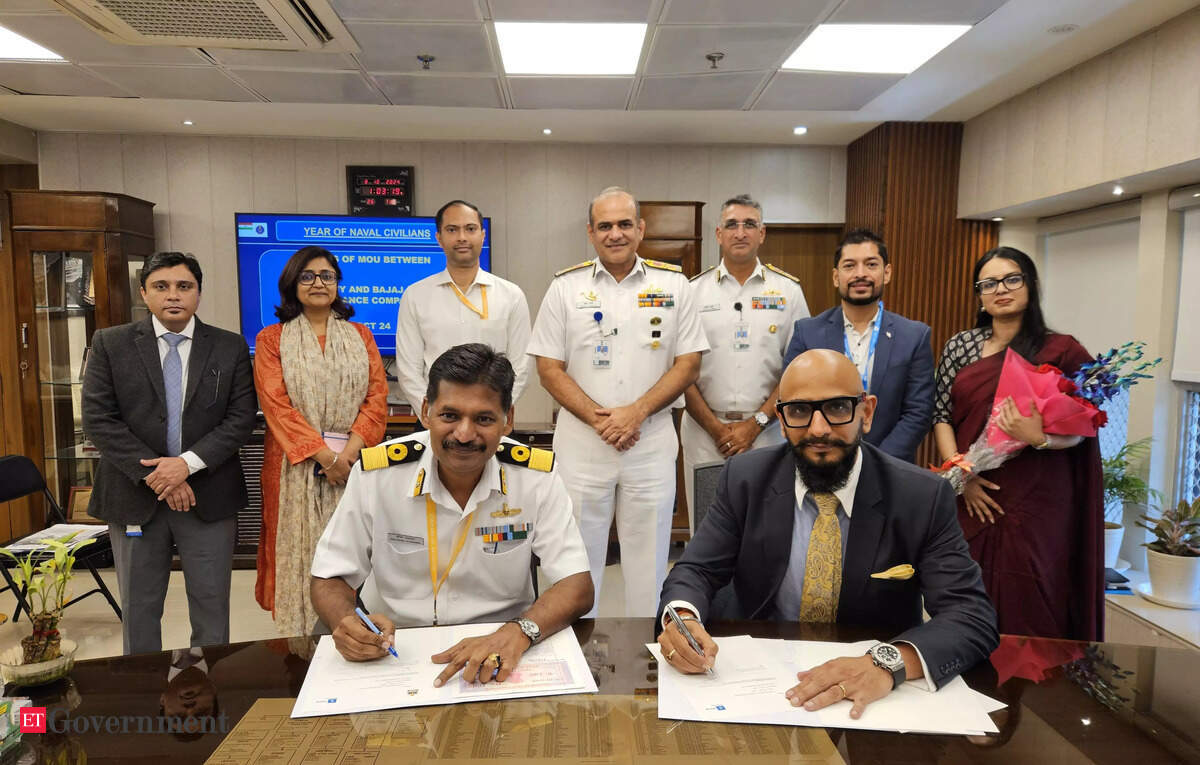 Indian Navy signs MoU with Bajaj Allianz to provide insurance products