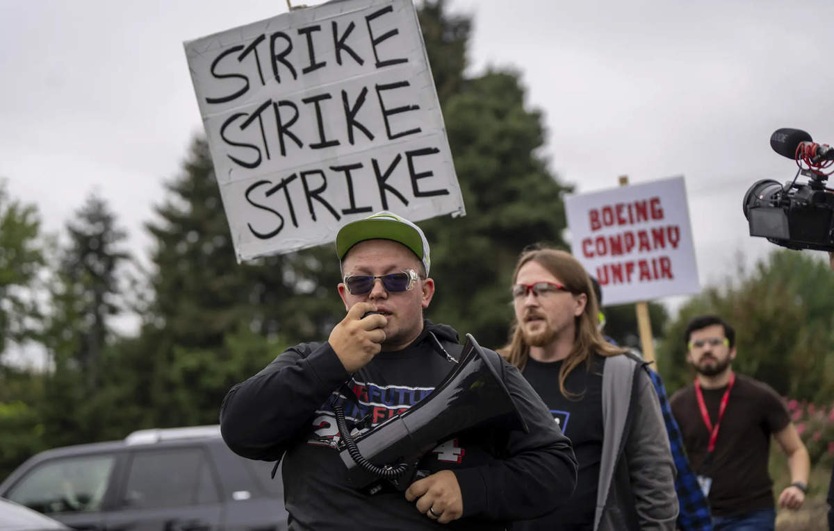 Boeing Strike: Boeing Offers 35% Pay Hike Over Four Years To End ...