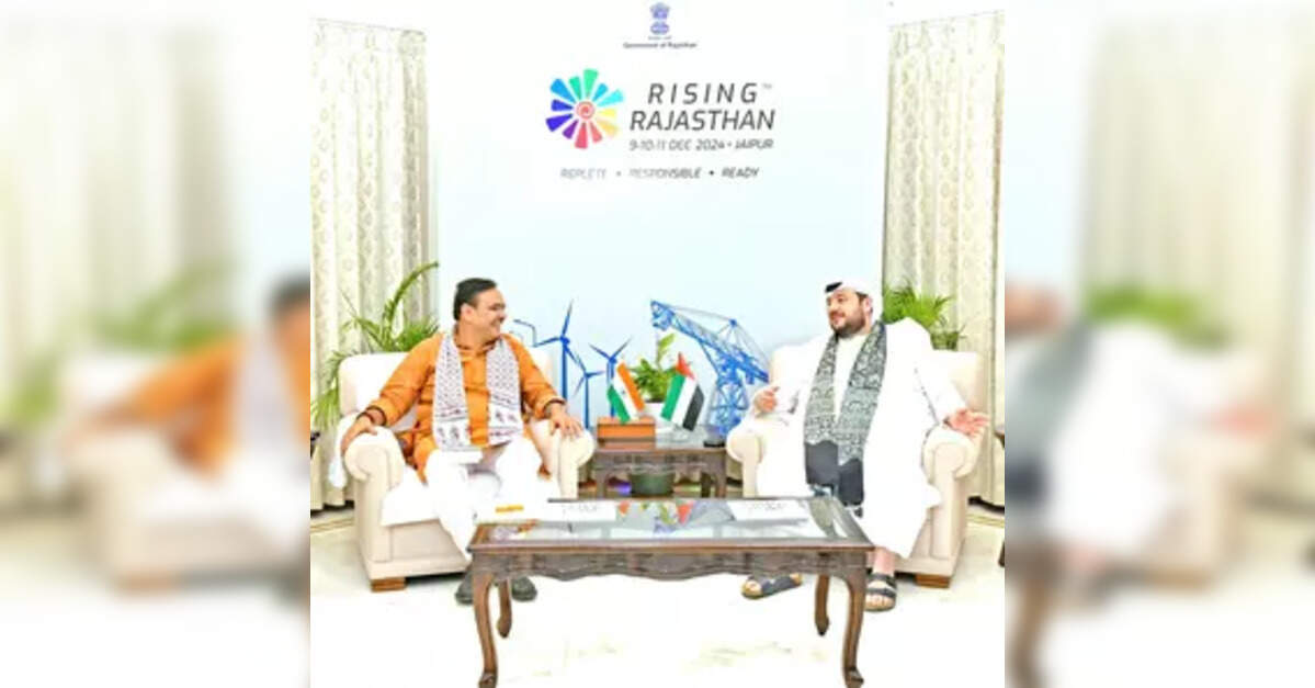 Rajasthan Government: Rajasthan govt signs MoU with UAE worth Rs 3 lakh ...