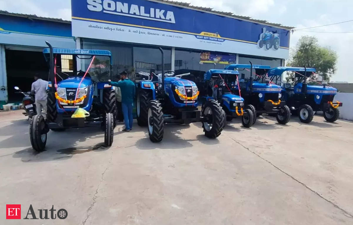 Sonalika Tractors records sales of 20,056 units in October, Auto News, ET Auto