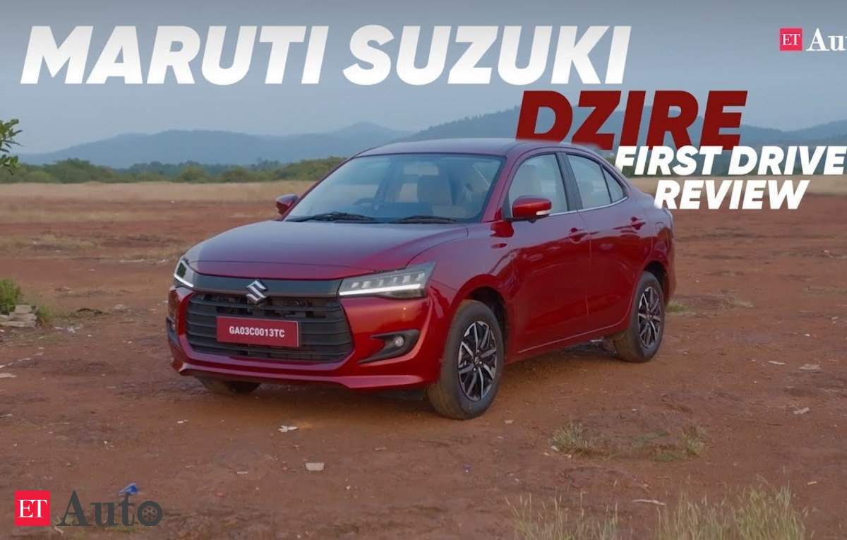 2024 Maruti Suzuki Dzire first drive review ET Auto