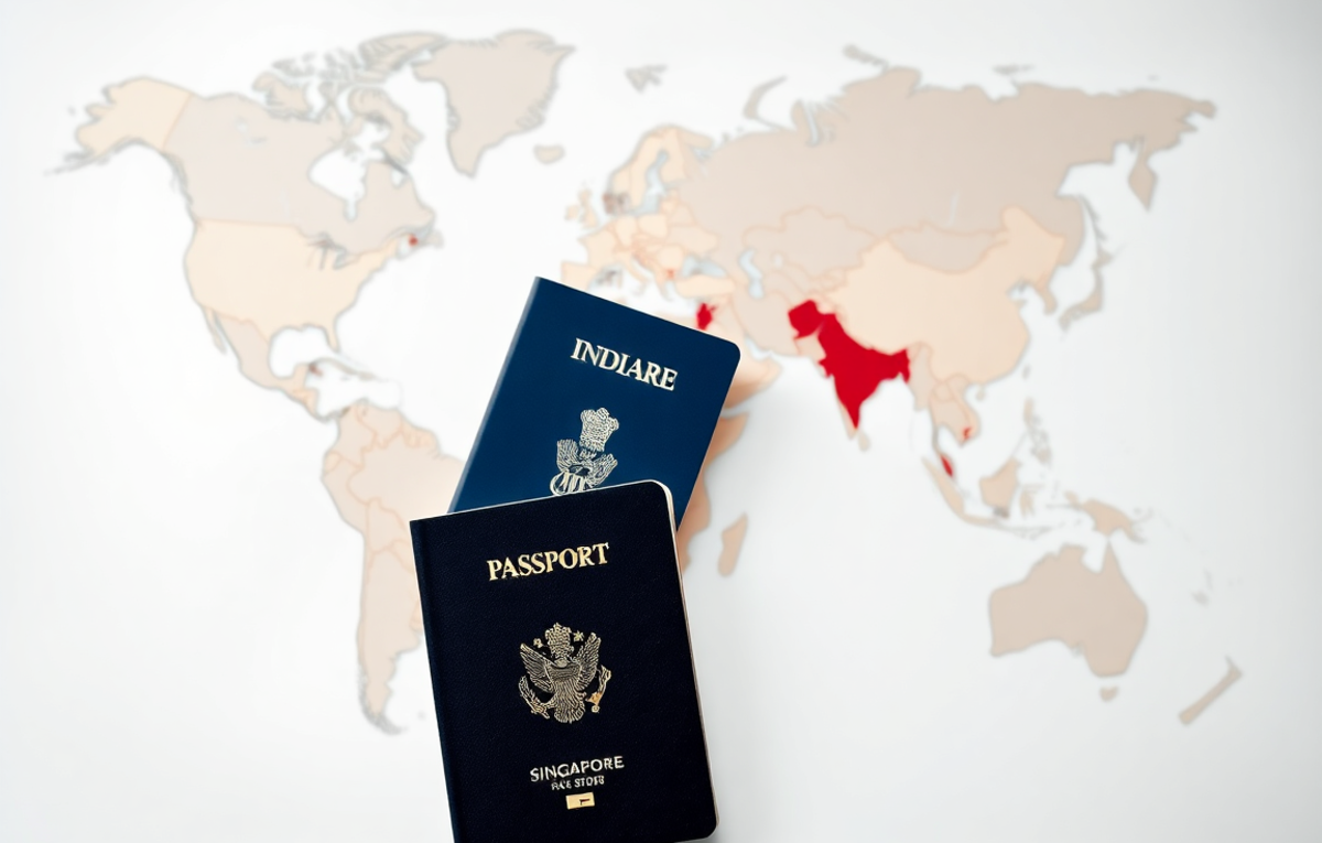 Henley Passport Index 2025 Singapore reclaims top spot, India's