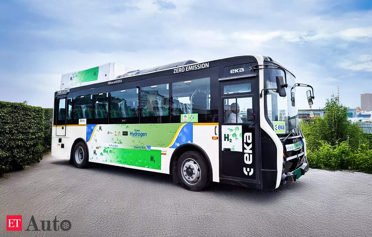 Innovative Hydrogen Fuel Cell Bus Project Launch at Cochin International Airport, Kerala