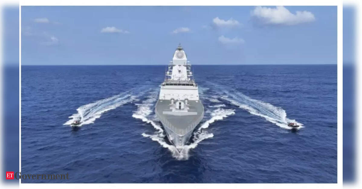 Indian Navy takes delivery of indigenously built stealth frigate Udaygiri