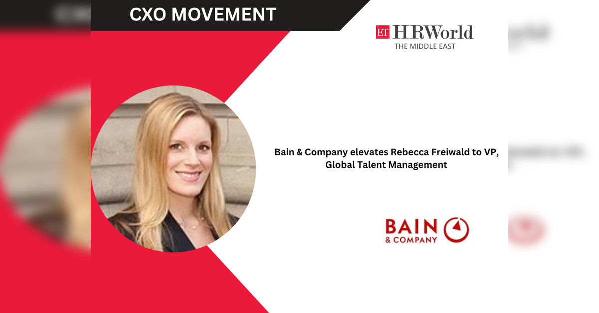 Bain &amp; Company elevates Rebecca Freiwald to VP, Global Talent Management