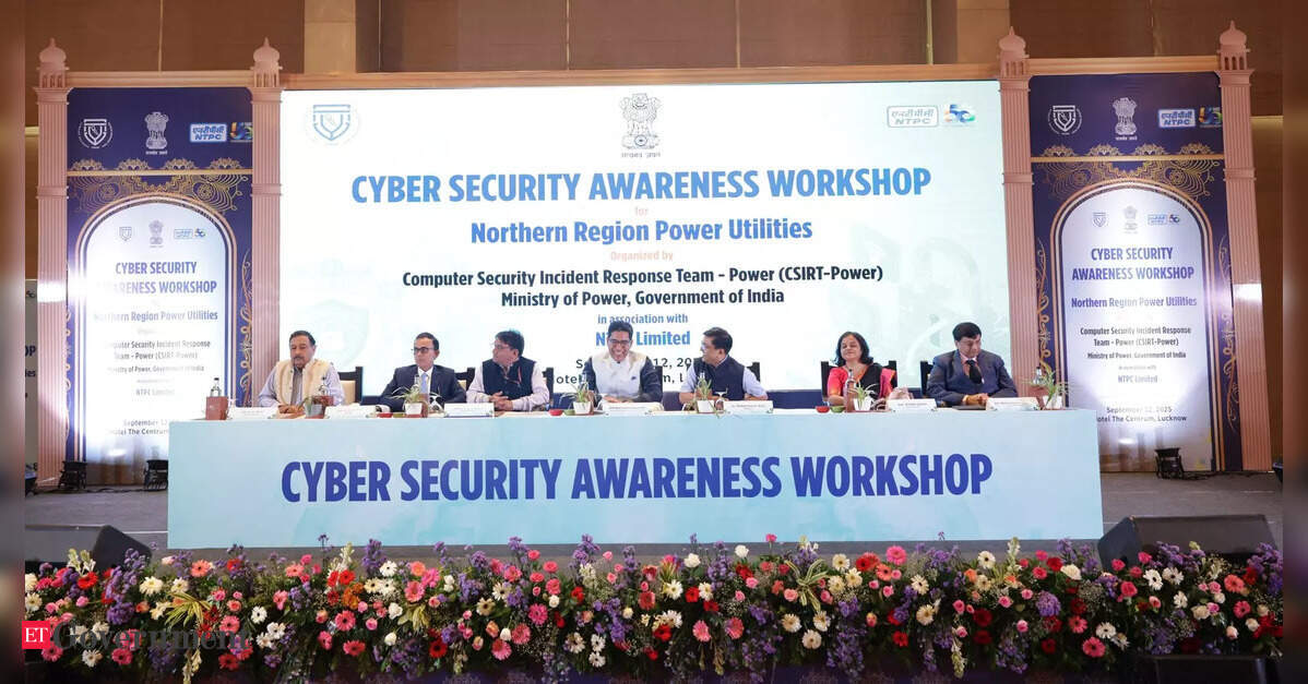 Cyber security awareness workshop for northern region power utilities held in Lucknow