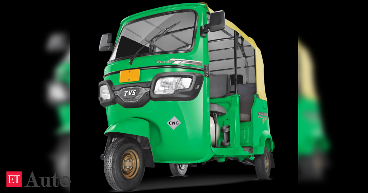 TVS Motor launches King Deluxe Plus CNG three-wheeler in Tanzania