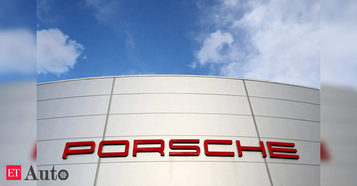 Porsche slumps on EV pullback