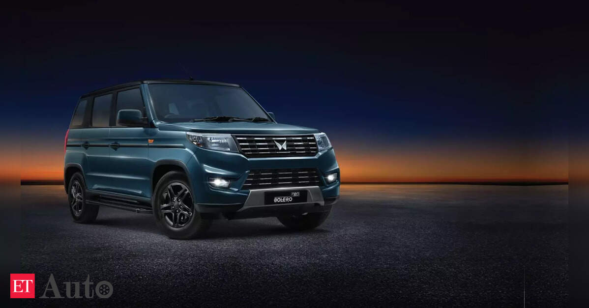Mahindra introduces Bolero and Bolero Neo, starting at ₹7.99 lakh