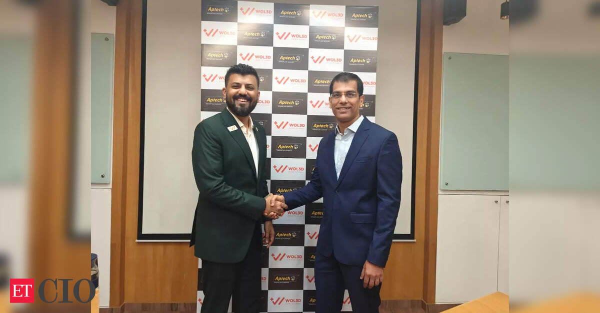 Aptech & WOL3D launch India’s first industry ready 3D printing and product design program, ETCIO