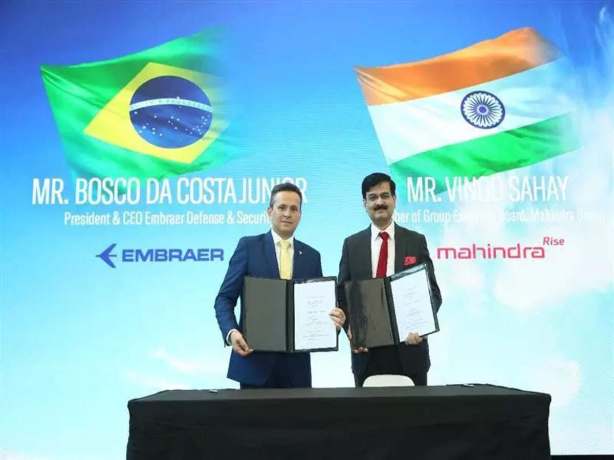 Embraer, Mahindra form strategic alliance to introduce C-390 Millennium military transport aircraft in India
