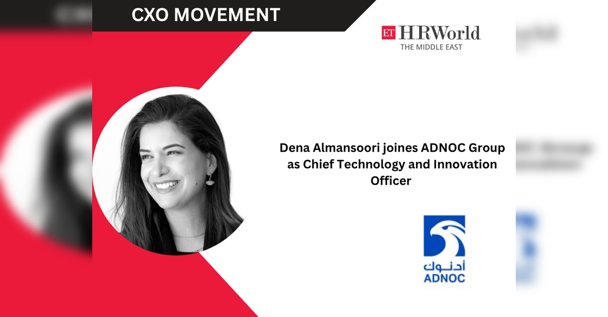 Dena Almansoori joines ADNOC Group as Chief Technology and Innovation Officer