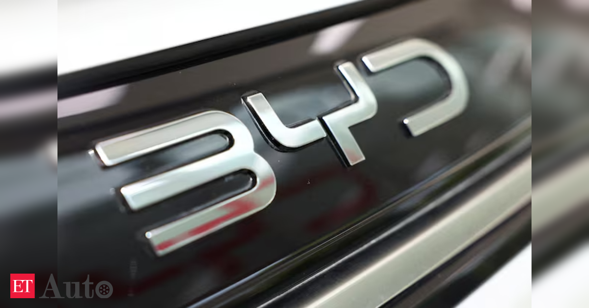 <div>BYD's October vehicle sales down 12% from year earlier</div>