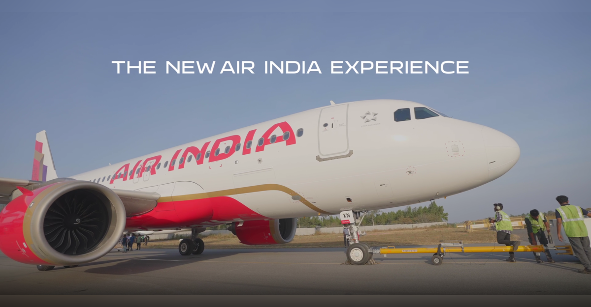 Air India completes 1st phase of fleet retrofit; 104 A320 family aircraft now feature upgraded cabins