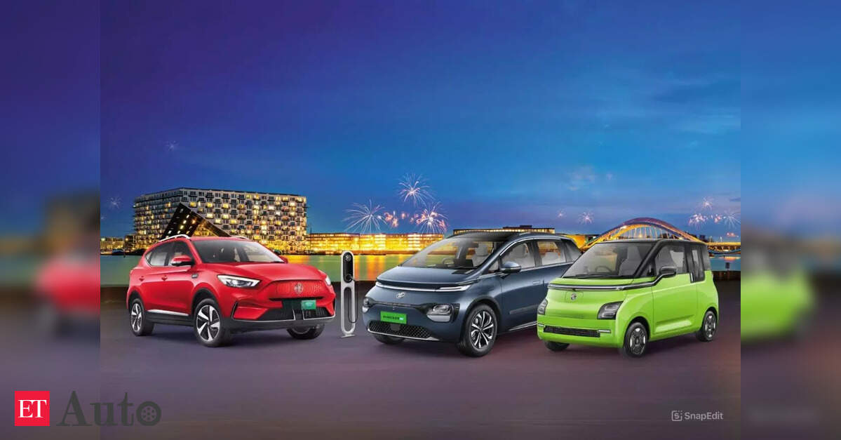 JSW MG Motor India crosses 1 lakh EV sales milestone; captures 35% market share