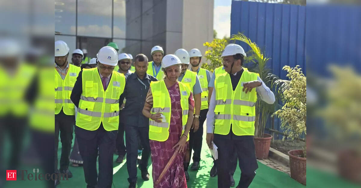 Finance Minister Nirmala Sitharaman visits Tata semiconductor plant in Assam