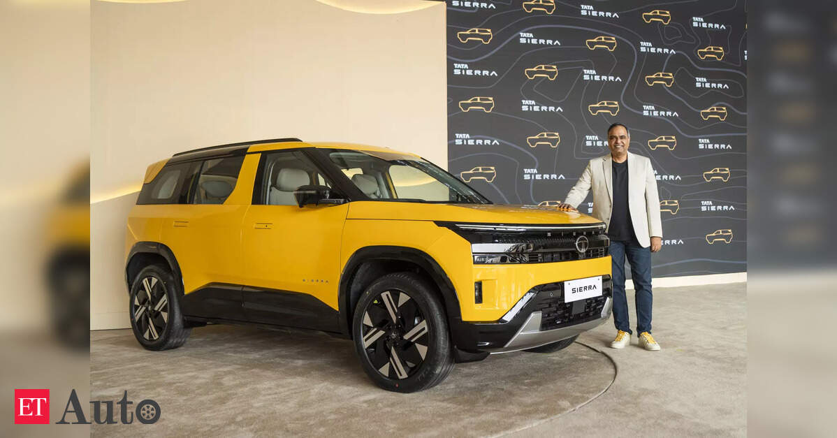 Tata Motors unveils production-ready Tata Sierra ahead of November 25 launch