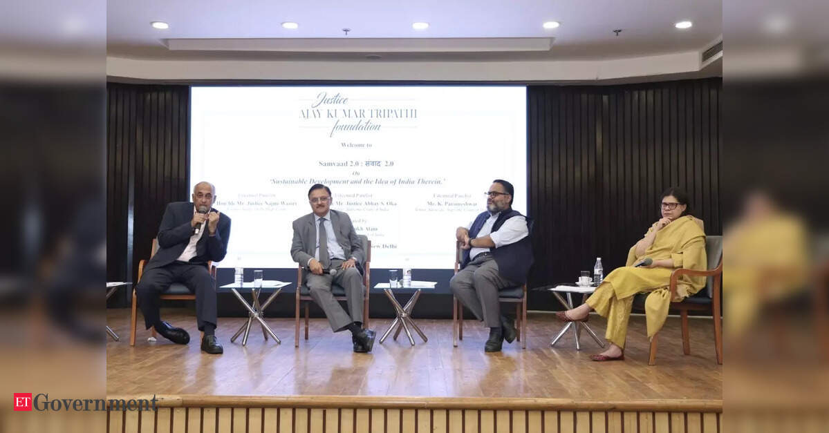 Samvaad 2.0: Legal minds examine sustainability as justice and India's developmental path