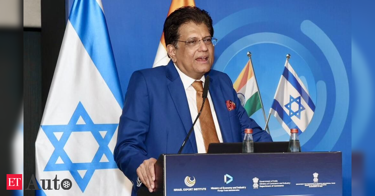 Piyush Goyal tests Mobileye’s autonomous driving tech in Jerusalem