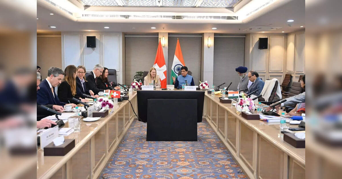 India, Switzerland discuss pharma &amp; biotech collaboration as Piyush Goyal meets Swiss State Secretary for Economic Affairs