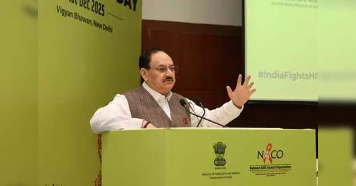 India recorded major declines in new HIV infections, AIDS-related deaths: Nadda