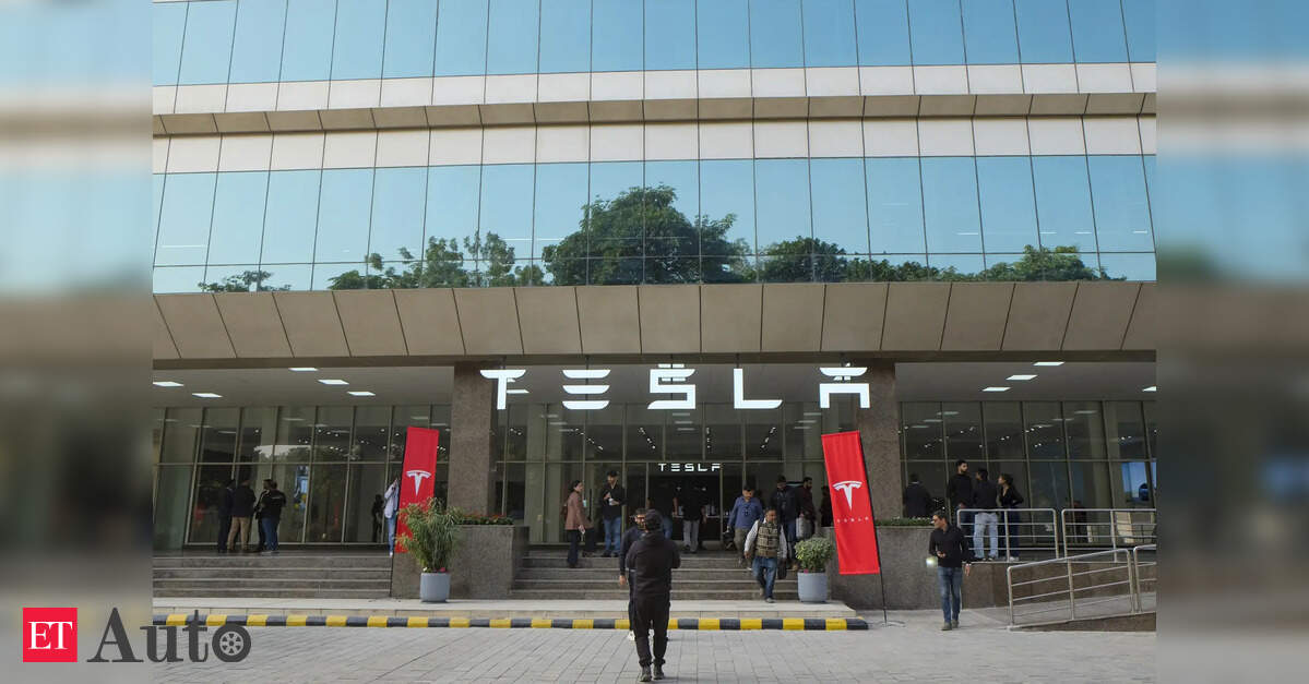 <div>Tesla's yet to have electric start in India</div>