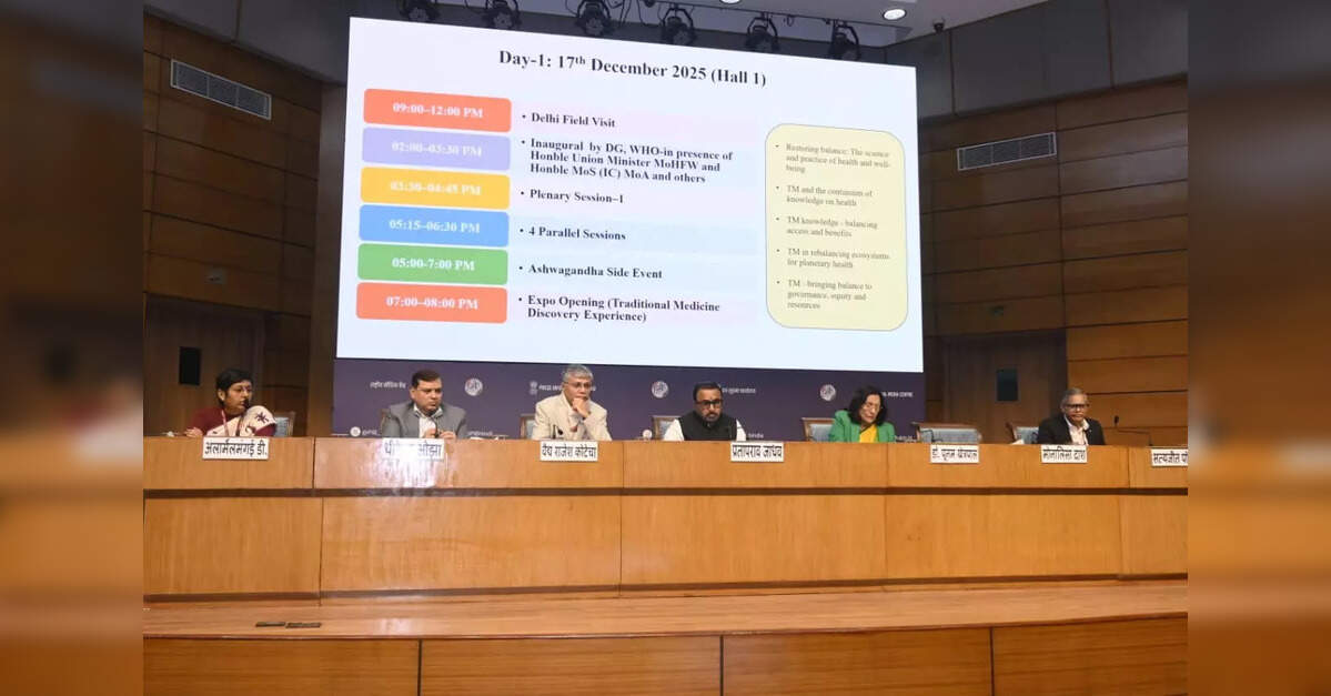 India to co-host 2nd WHO Global Summit on Traditional Medicine in New Delhi from Dec 17-19