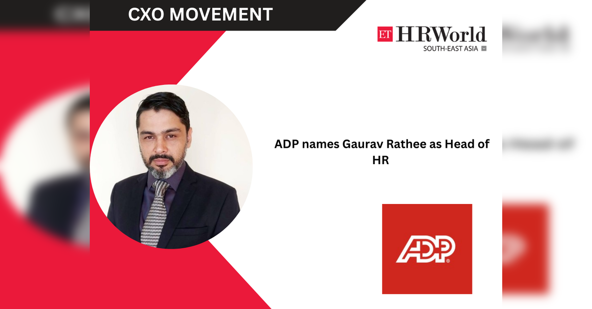 ADP names Gaurav Rathee as Head of HR